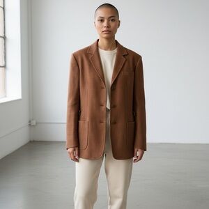 Guy Laroche Brown Textured Jacket